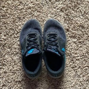 Greyish black Nike shoes